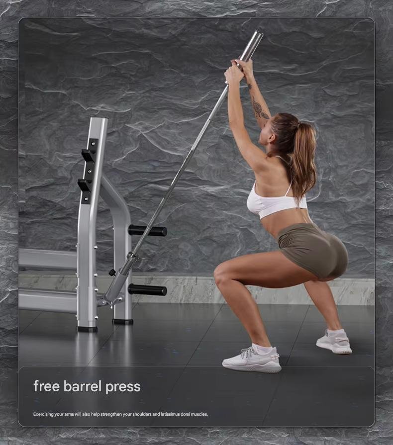 Commercial Flat Barbell Storage Rack - Image 8