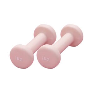 Plastic dipped dumbbells