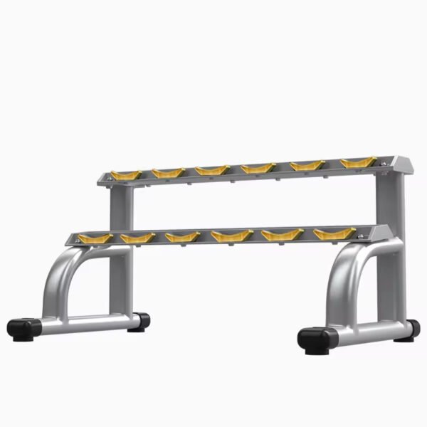 COMMERCIAL 6-PAIR DUMBBELL RACK FOR GYM STORAGE