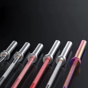 Chrome plated barbell