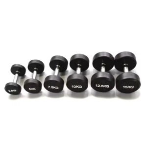 Gummed dumbbells