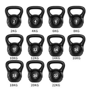 Cement kettlebell