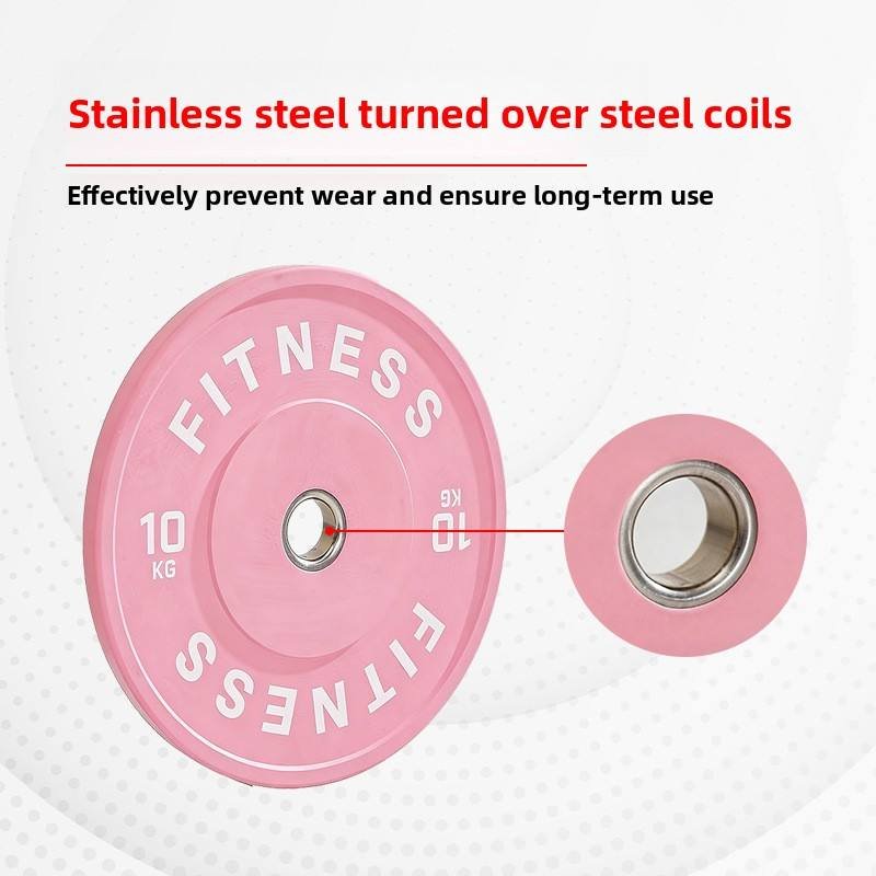 Product gallery image - Colored Rubber Coated Olympic Weight Plates