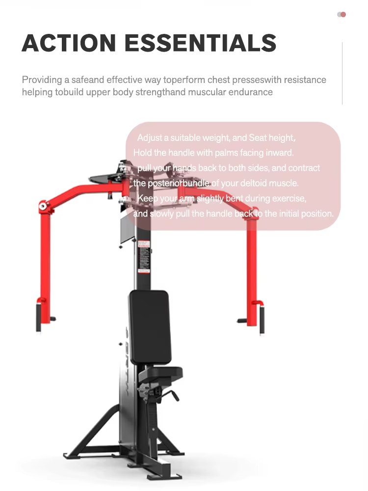 Commercial Pec Fly Rear Delt Machine detail image 2