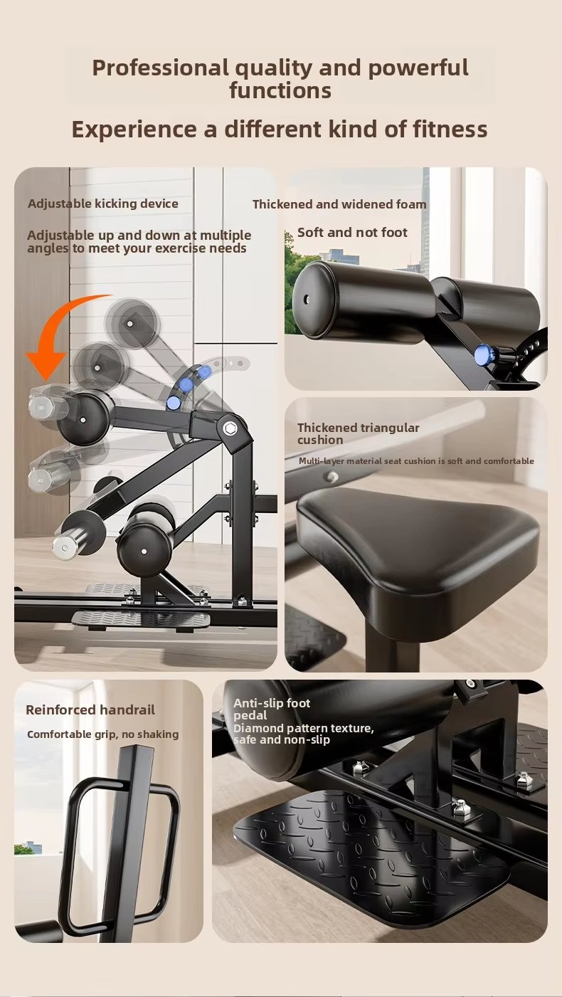 Seated Hip Thrust Glute Training Machine detail image 6