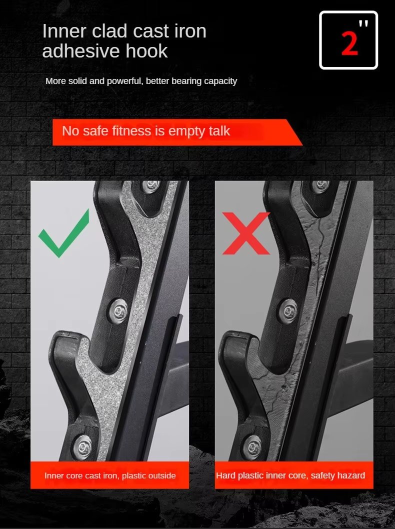 Adjustable Squat Rack and Bench Press Stand detail image 6