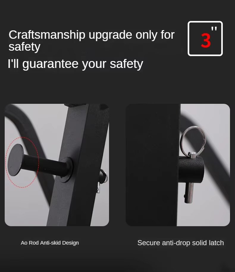 Adjustable Squat Rack and Bench Press Stand detail image 7