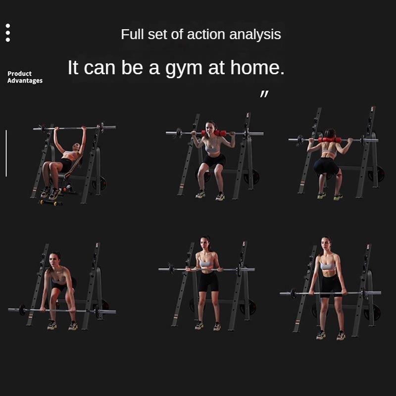 Product gallery image - Adjustable Squat Rack and Bench Press Stand