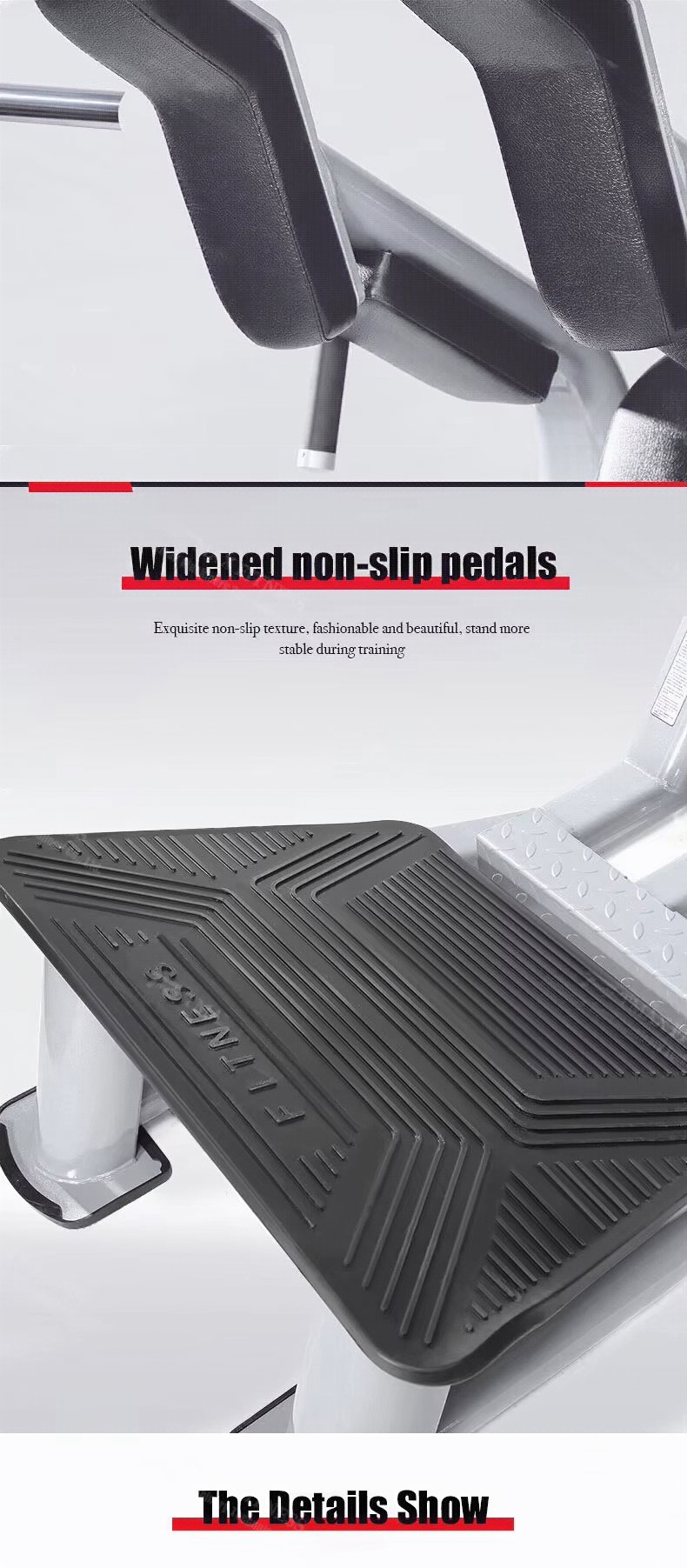 Commercial 45 Degree Hack Squat Leg Press Machine detail image 6