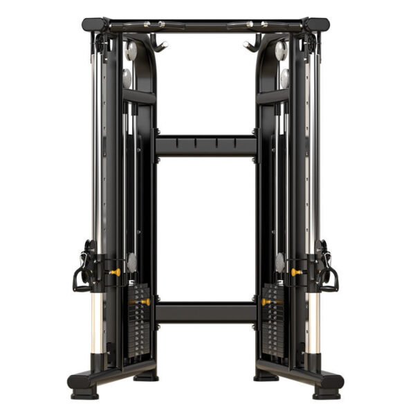 COMMERCIAL MULTI-FUNCTION SMITH MACHINE WITH DUAL WEIGHT STACKS