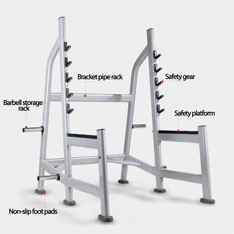 Commercial Open Squat Rack detail image 2