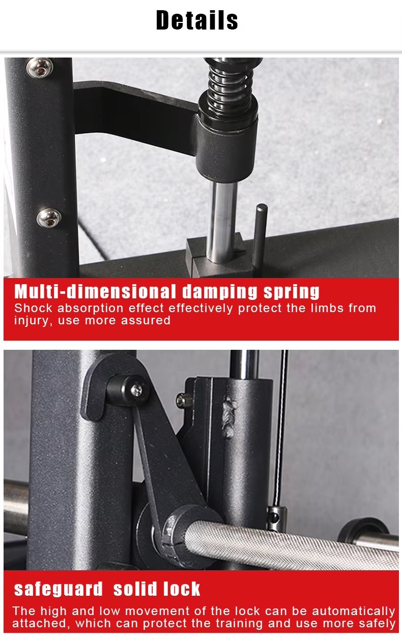 Commercial Smith Machine Trainer with 300kg Load Capacity detail image 3
