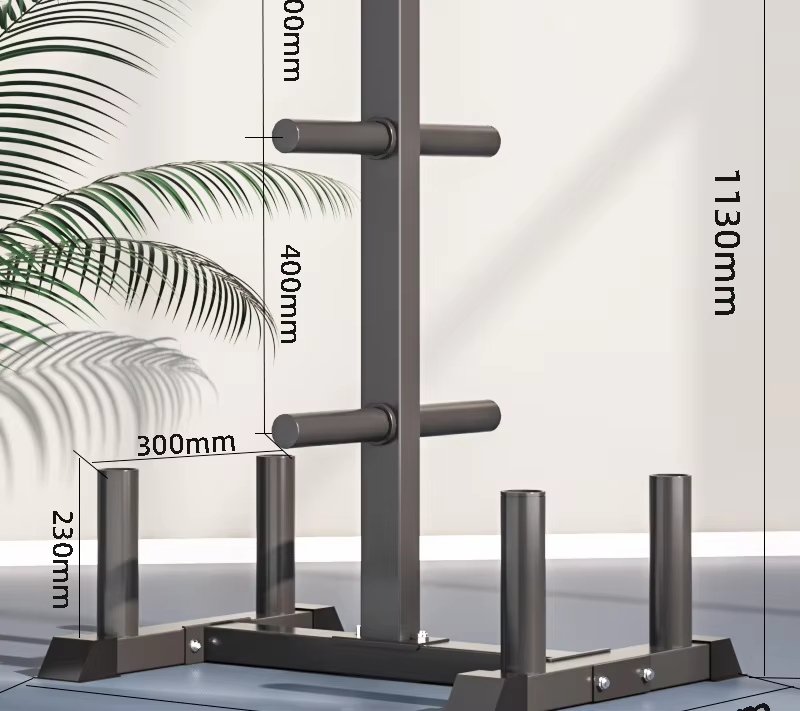 Commercial Weight Plate and Barbell Storage Rack detail image 6