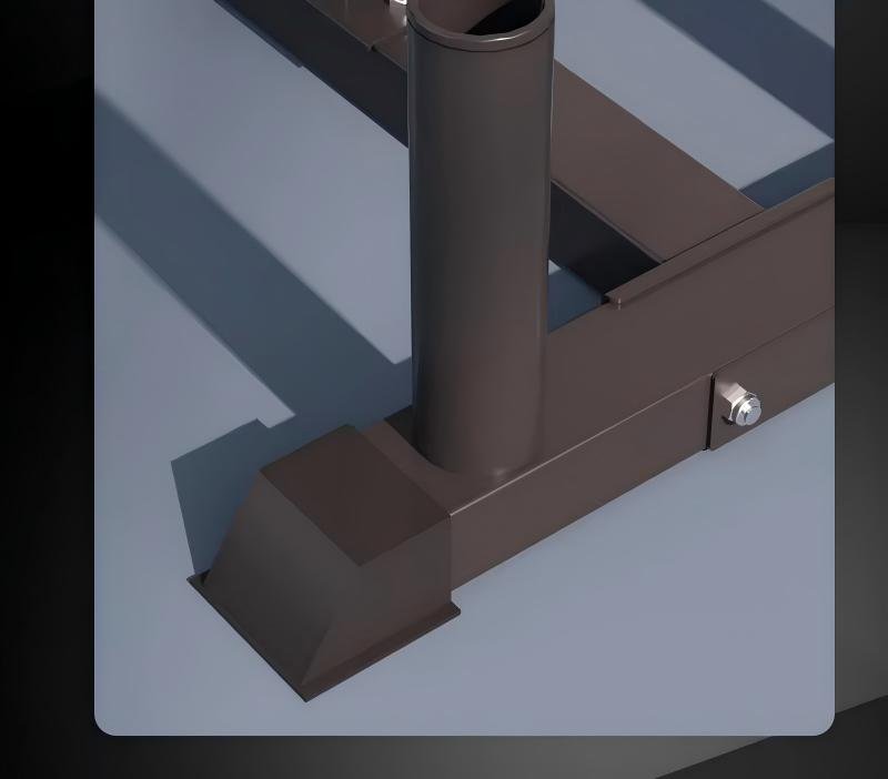 Commercial Weight Plate and Barbell Storage Rack detail image 8