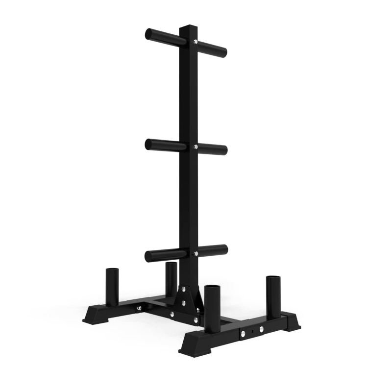 Product gallery image - Commercial Weight Plate and Barbell Storage Rack