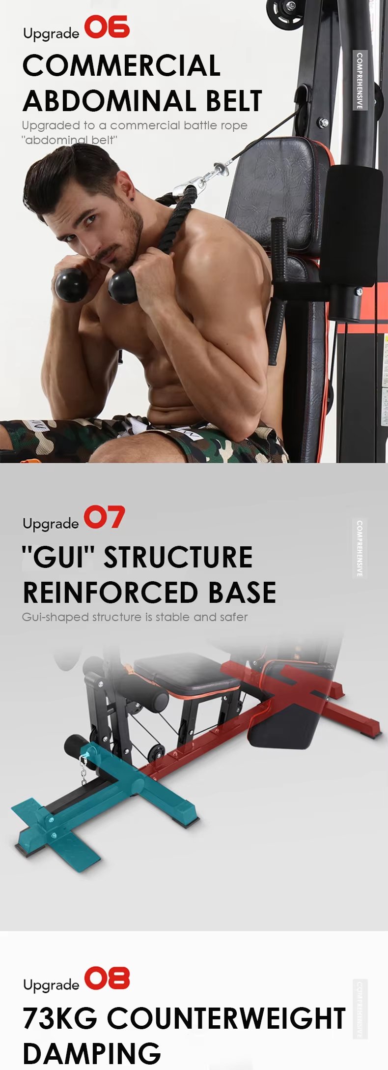 Heavy Duty Multi-Function Home Gym Trainer detail image 6