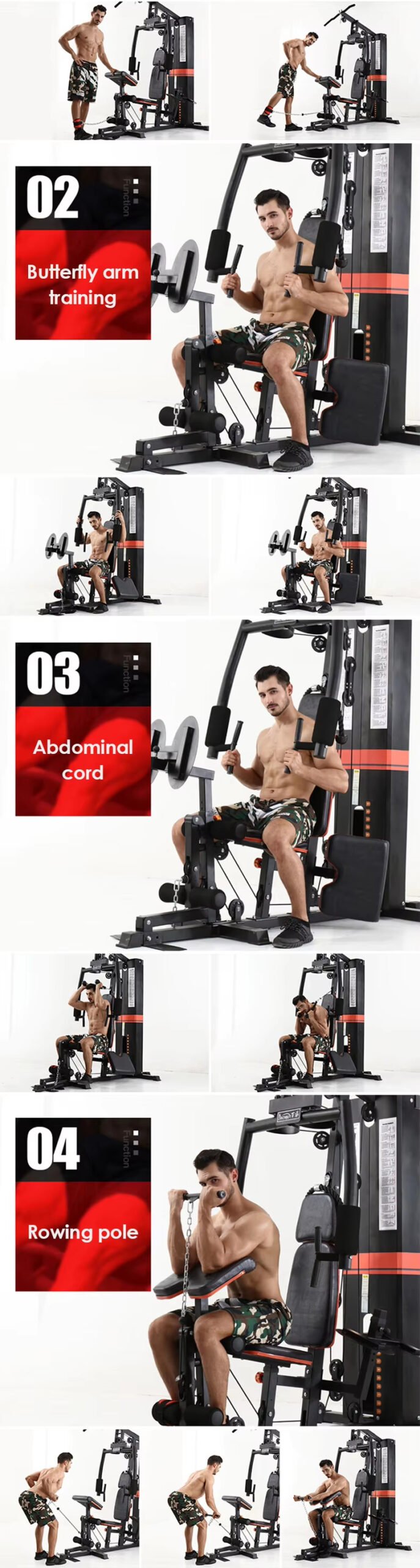 Heavy Duty Multi-Function Home Gym Trainer detail image 9