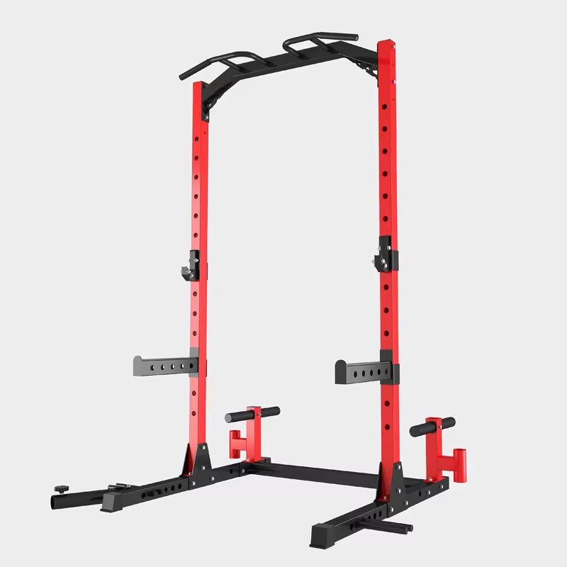 Multi-Function Half Rack with Barbell Set detail image 1
