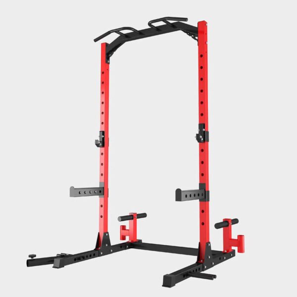 MULTI-FUNCTION HALF RACK WITH BARBELL SET