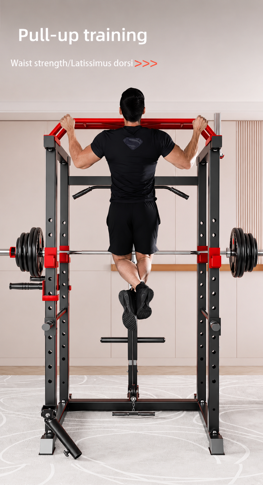 Multi-Function Power Rack with Pulley System detail image 8
