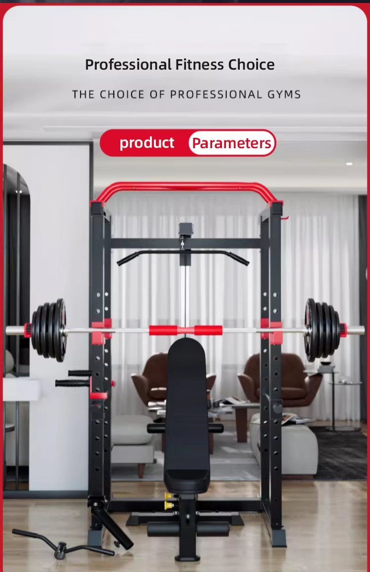 Multi-Function Power Rack with Pulley System detail image 9