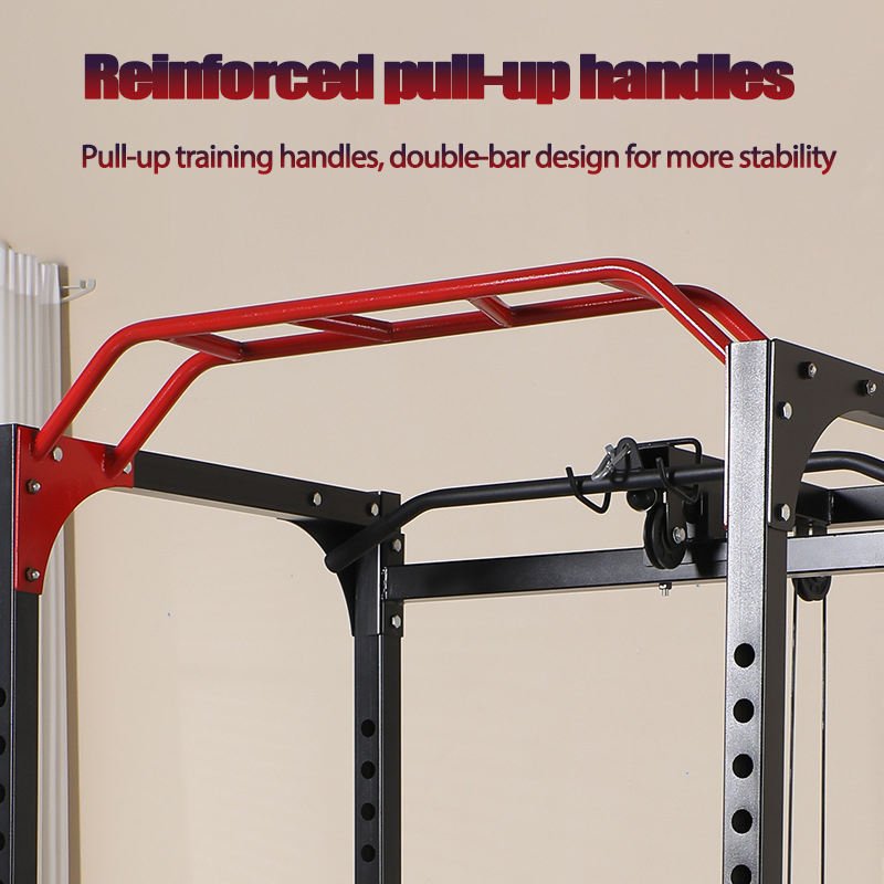 Product gallery image - Multi-Function Power Rack with Pulley System