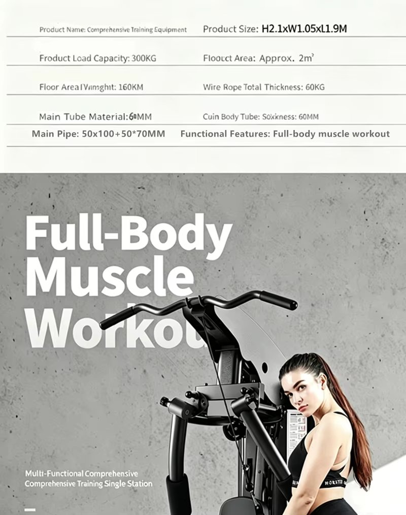 Single Station Multi-Function Home Gym Machine detail image 4