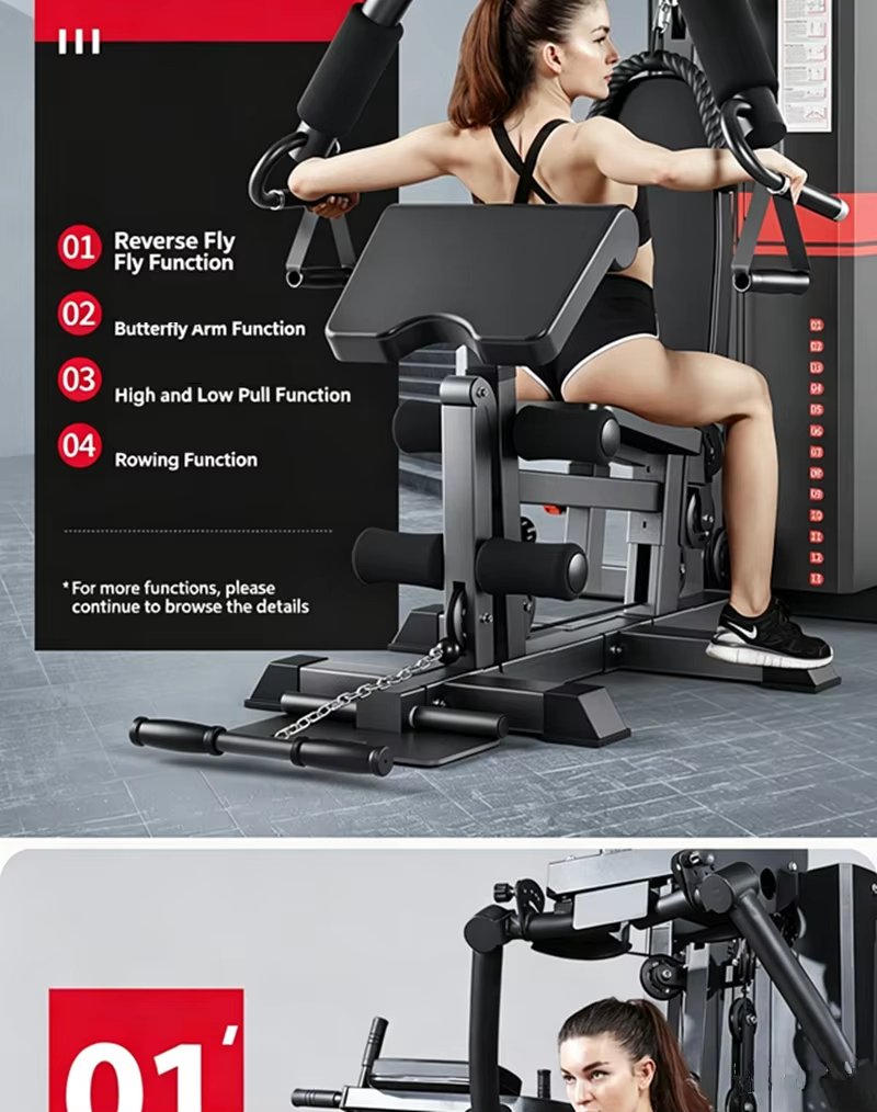Single Station Multi-Function Home Gym Machine detail image 5