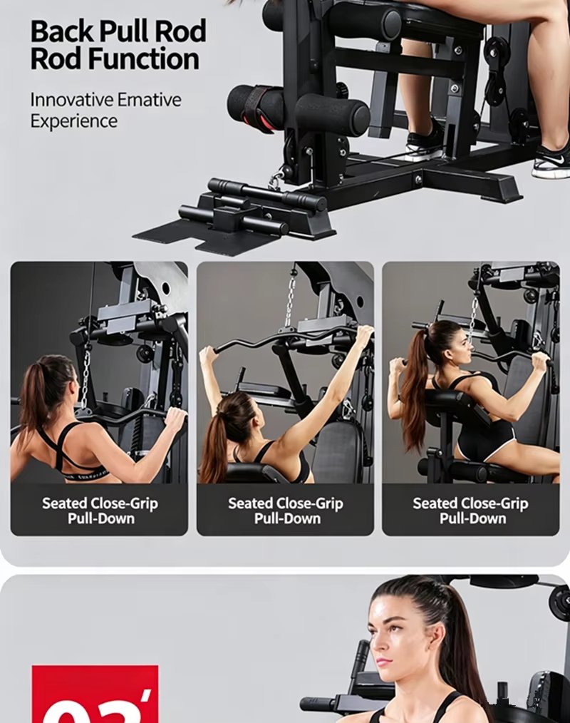 Single Station Multi-Function Home Gym Machine detail image 8