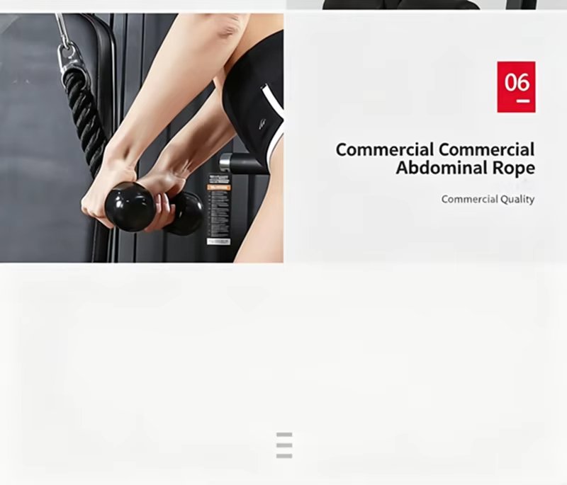Single Station Multi-Function Home Gym Machine detail image 15